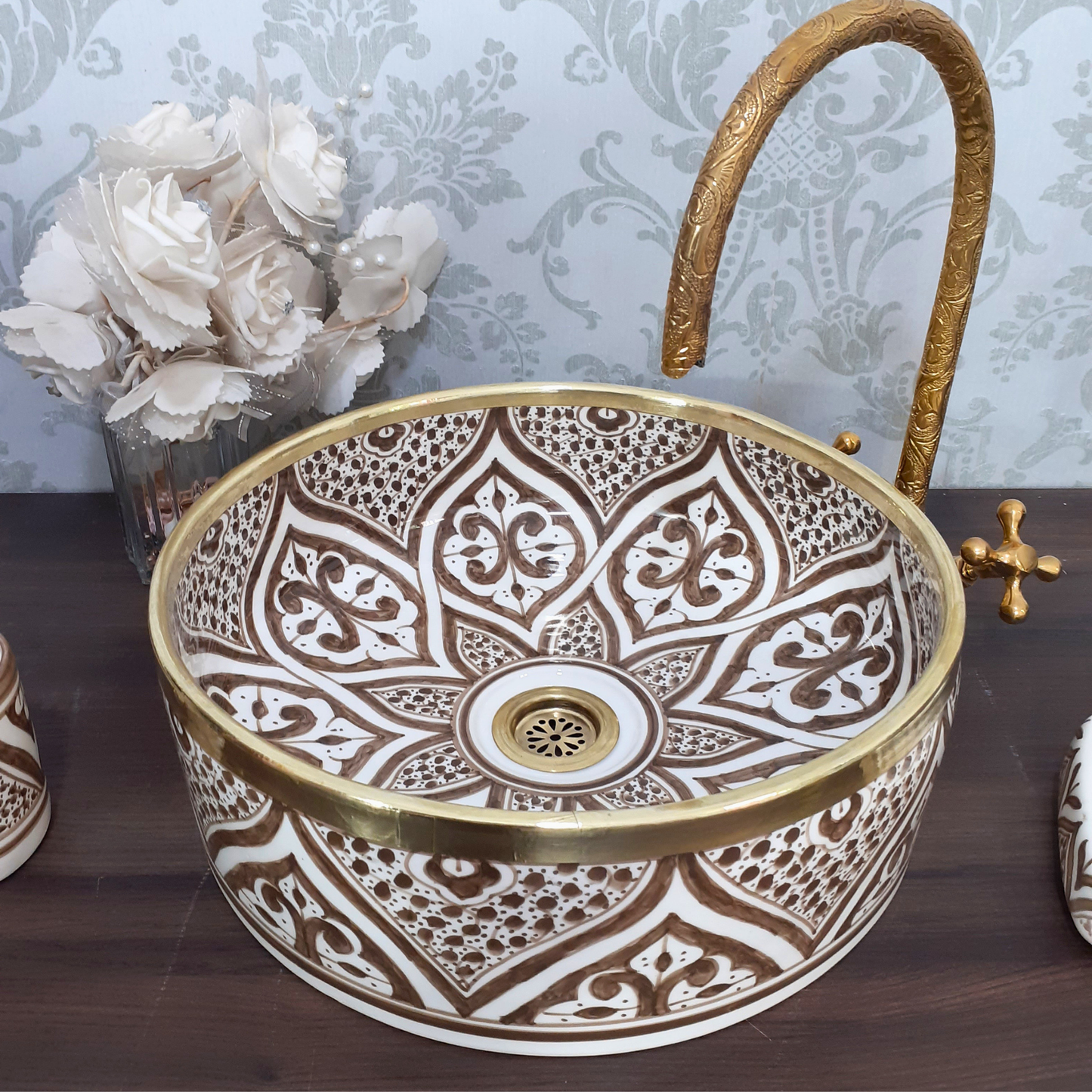 artisan sink - round bathroom sink bowl