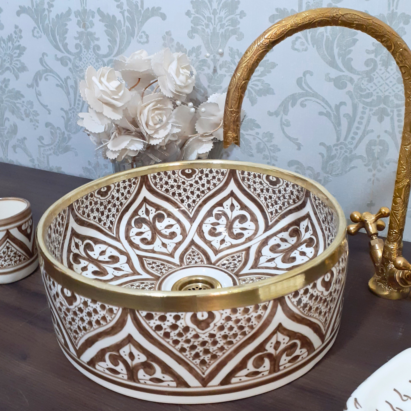 artisan sink - round bathroom sink bowl