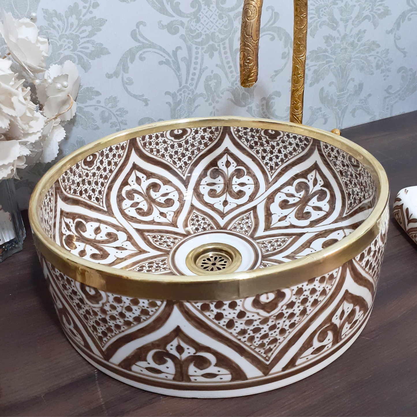 artisan sink - round bathroom sink bowl