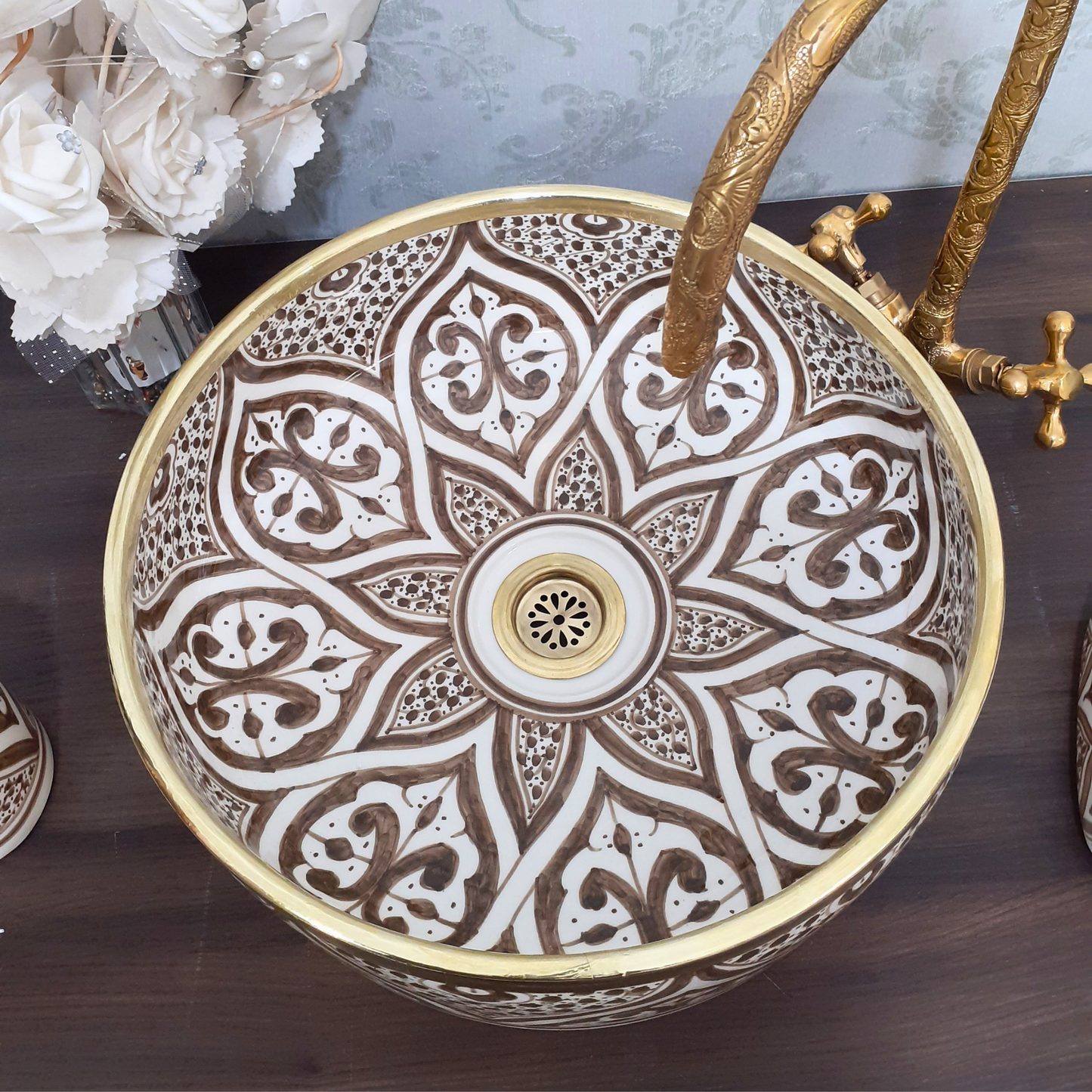 artisan sink - round bathroom sink bowl