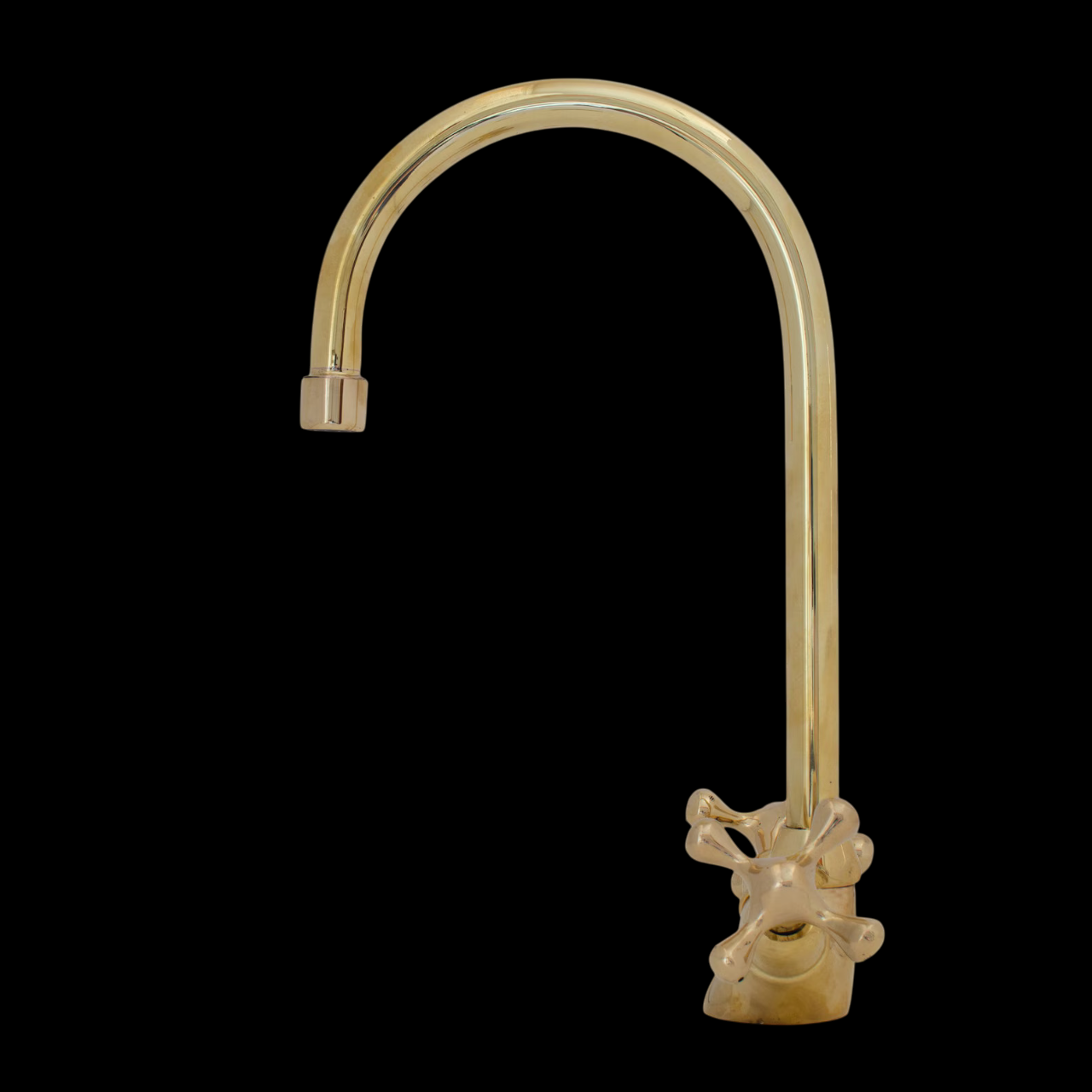 Brass Moroccan Faucet With Vintage Look
