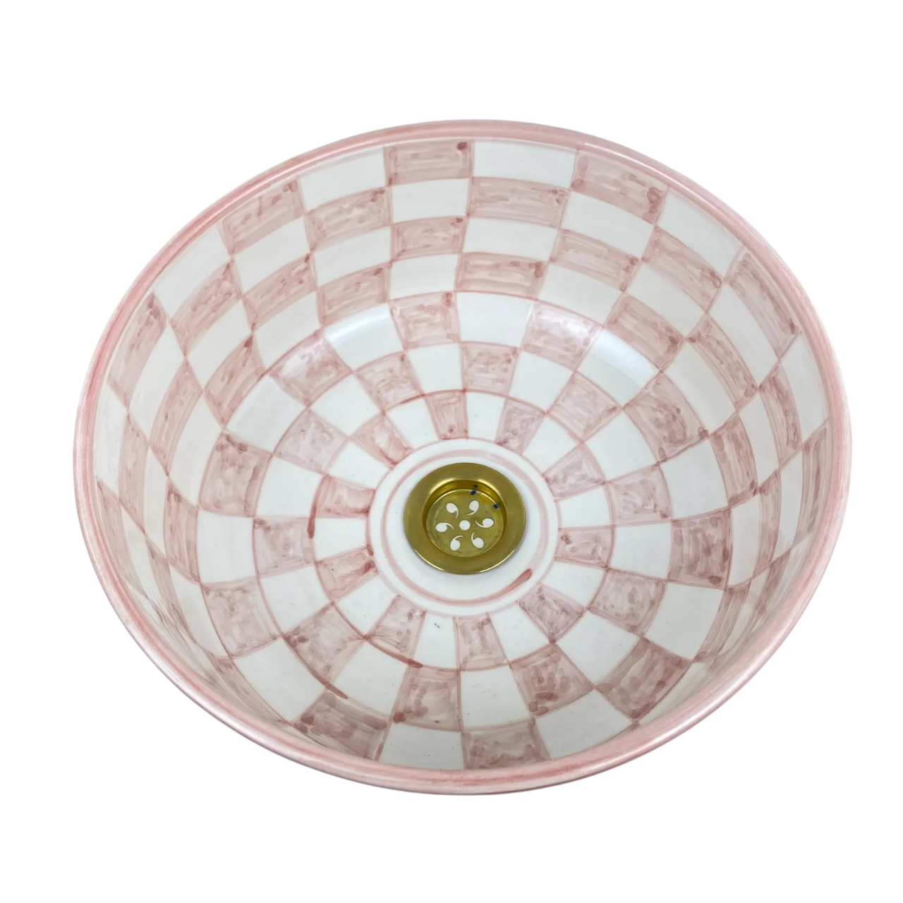 Handmade sink bowl - Moroccan painted ceramic sink